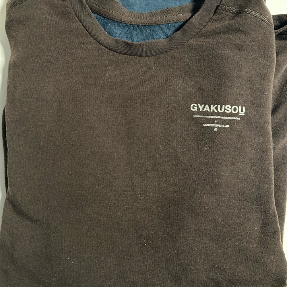 Nike Gyakusou Undercover Labs Brown three quarter sleeves